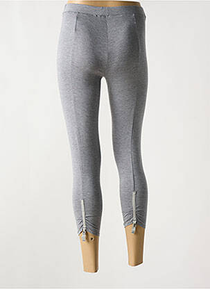Legging taille haute taille haute gris INDIES femme
