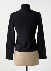 Pull col roulé gris MAURICE ABOT pour femme seconde vue