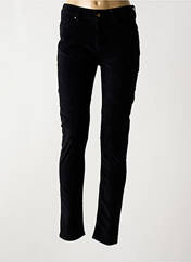 Pantalon slim noir VOTRE NOM pour femme seconde vue