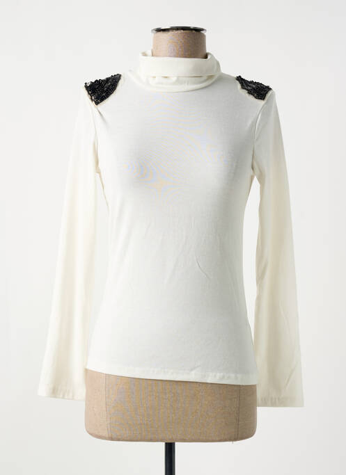 Sous-pull blanc GAPA pour femme