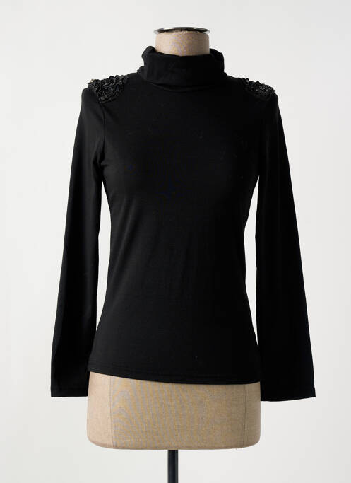 Sous-pull noir GAPA pour femme