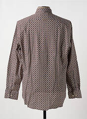 Chemise manches longues marron MISE AU GREEN pour homme seconde vue