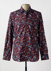 Chemise manches longues rouge MISE AU GREEN pour homme seconde vue