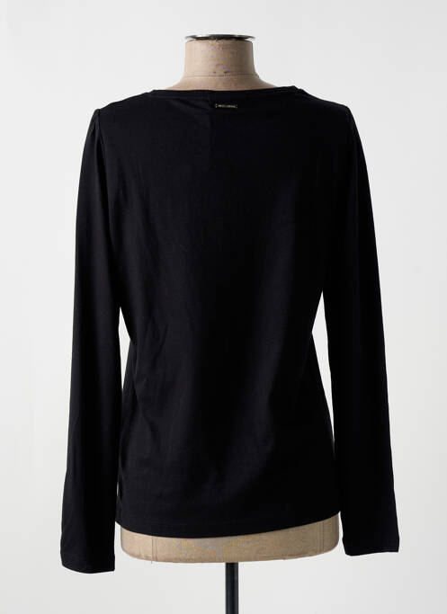 Top coupe cintrée manches longues noir MISE AU GREEN femme
