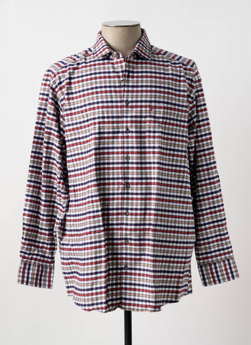 Chemise manches longues beige JUPITER pour homme