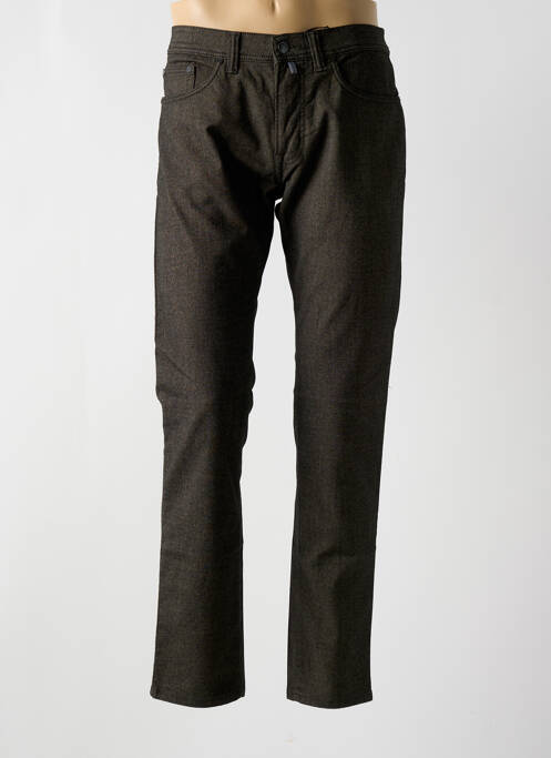 Pantalon droit marron PIERRE CARDIN pour homme