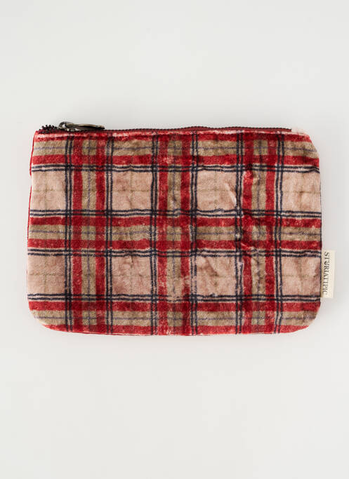 Pochette rouge STORIATIPIC pour femme