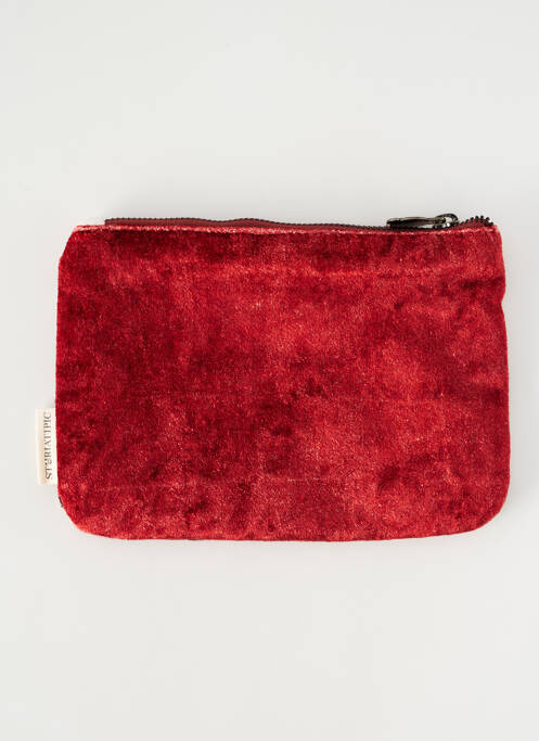 Pochette rouge STORIATIPIC pour femme