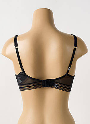 Soutien-gorge effet matière satinée haut soutien-gorge emboitant noir MARIE JO femme