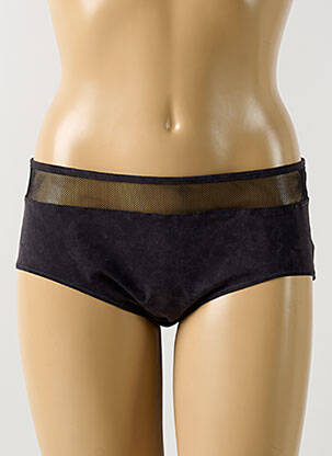 Shorty effet matière satinée gris MARIE JO femme