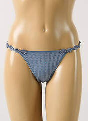 Tanga bleu MARIE JO pour femme seconde vue