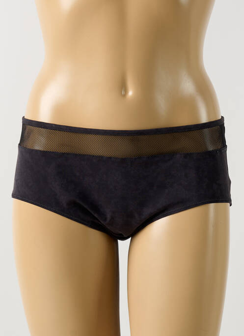 Shorty effet matière satinée gris MARIE JO femme
