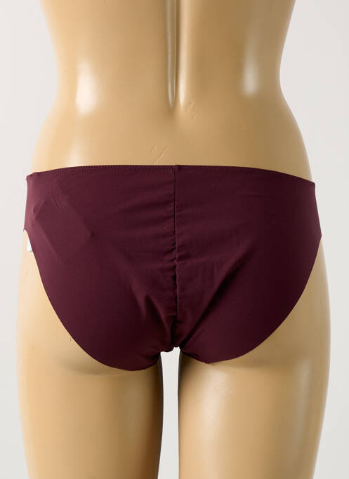 Culotte effet matière satinée violet MARIE JO femme