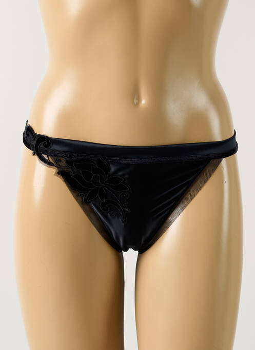 Tanga noir SIMONE PERELE pour femme