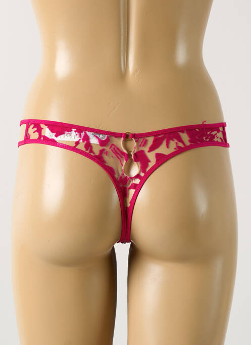 Tanga rose AUBADE femme