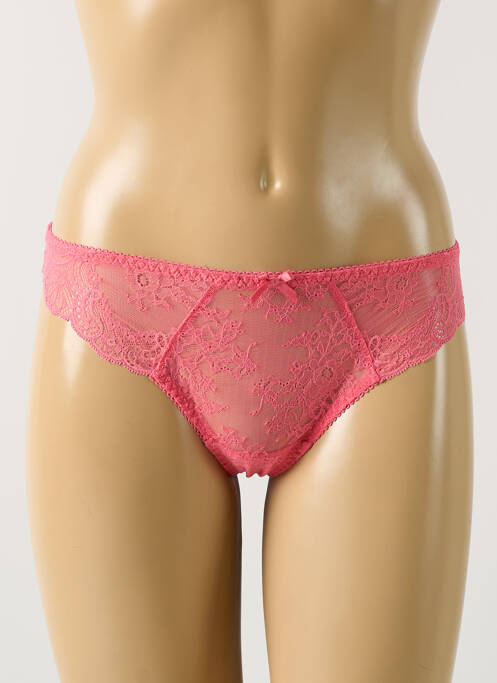Tanga rose AUBADE pour femme