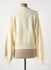 Gilet manches longues beige GOLD & SILVER pour femme seconde vue