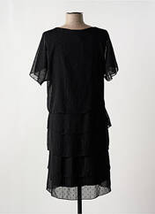 Robe mi-longue noir HALOGENE pour femme seconde vue