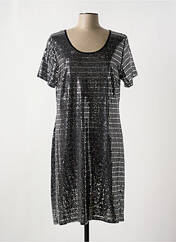 Robe mi-longue noir HALOGENE pour femme seconde vue