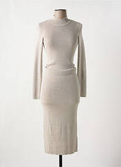 Robe pull beige TIFFOSI pour femme seconde vue