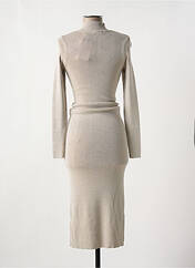 Robe pull beige TIFFOSI pour femme seconde vue