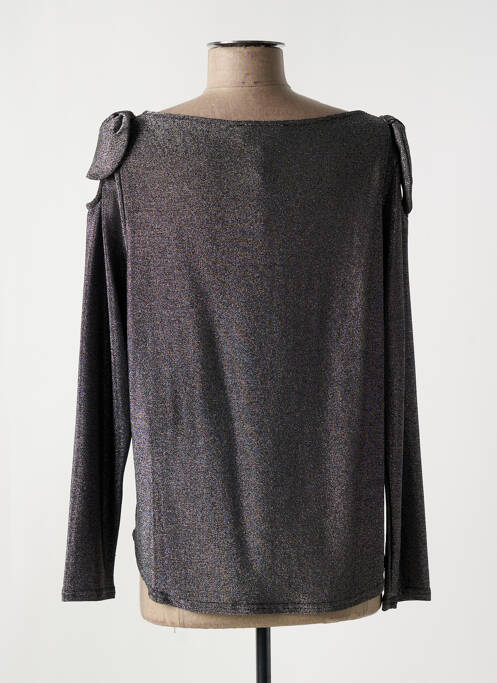 Top argent HALOGENE pour femme