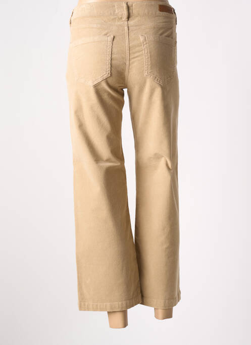 Pantalon 7/8 beige HAPPY pour femme