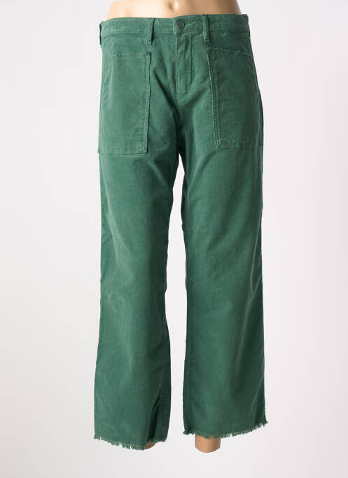 Pantalon 7/8 vert HAPPY pour femme