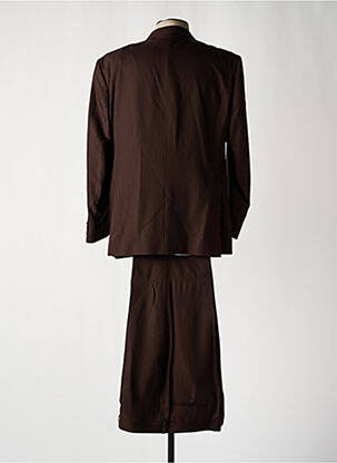 Costume de ville manches longues marron GUY LAURENT homme
