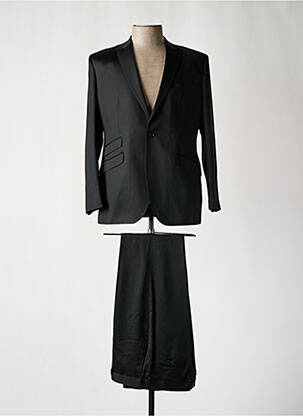 Costume de ville finition intérieure doublure satiné noir GUY LAURENT homme