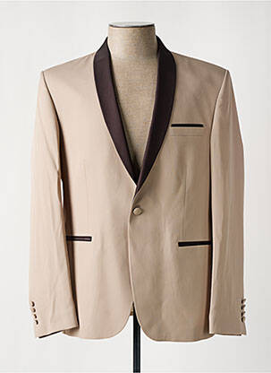 Blazer coupe cintrée marron BARBERINI homme