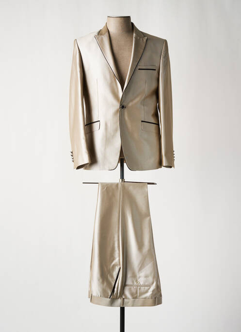 Costume de cérémonie beige ENZO PRESTIGE pour homme