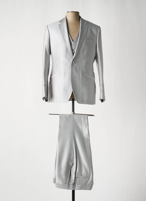 Costume de cérémonie gris GUY LAURENT pour homme