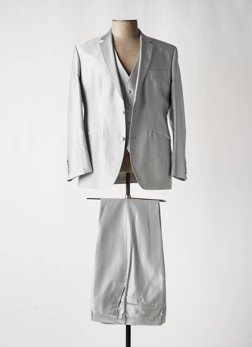 Costume de cérémonie argent GUY LAURENT pour homme