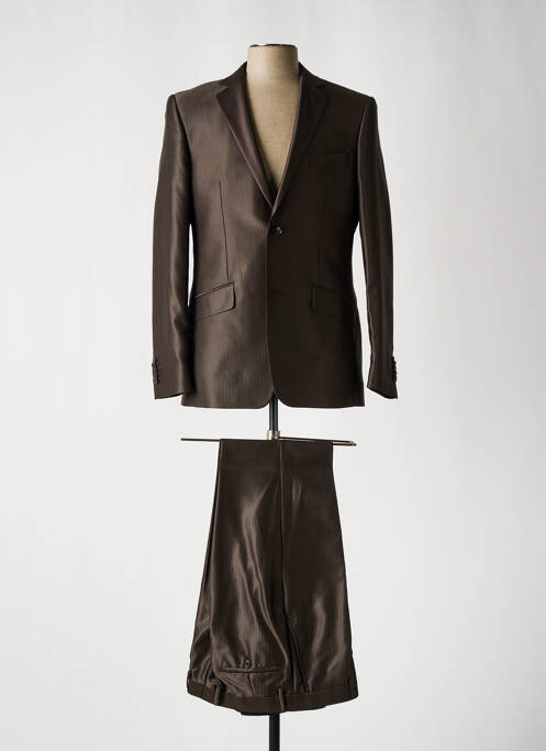 Costume de cérémonie marron STUDIO MILANO pour homme