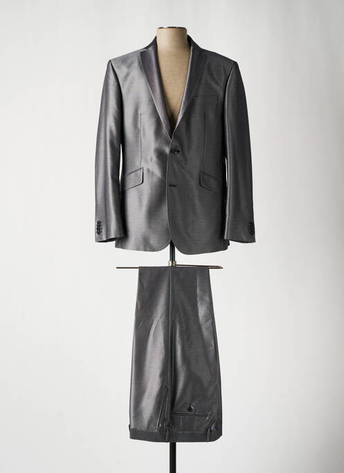 Costume de cérémonie poches gris clair GUY LAURENT homme