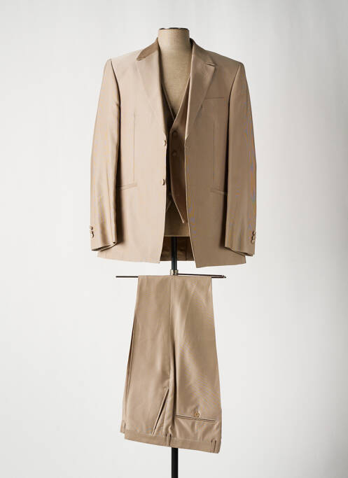 Costume de cérémonie beige GUY LAURENT pour homme