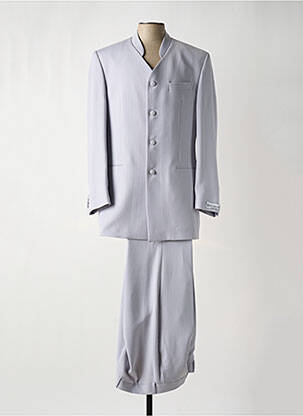 Costume de ville manches longues gris GUY LAURENT homme