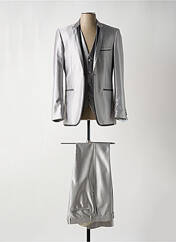 Costume de cérémonie gris STUDIO MILANO pour homme seconde vue