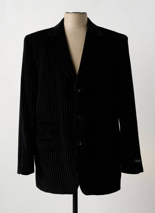 Blazer noir ALBERTO CABALE pour homme