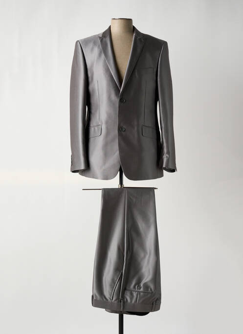 Costume de cérémonie gris STUDIO MILANO pour homme