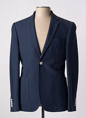 Blazer manches longues bleu DARIO BELTRAN homme