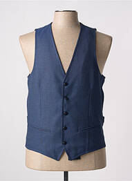 Gilet sans manche fermeture boutonnée sur le devant bleu DIGEL homme