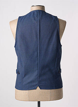 Gilet sans manche fermeture boutonnée sur le devant bleu DIGEL homme