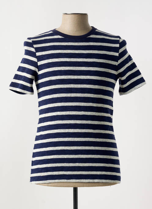Pull bleu SAINT JAMES pour homme