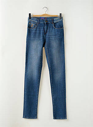 Jeans skinny stretch taille normale bleu TRUSSARDI JEANS homme