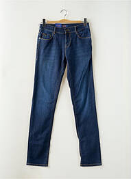 Jeans coupe slim stretch taille normale bleu TRUSSARDI JEANS homme