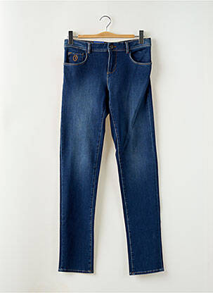 Jeans coupe slim stretch taille normale bleu TRUSSARDI JEANS homme