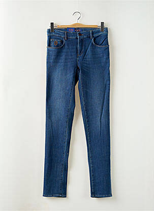 Jeans skinny stretch taille normale bleu TRUSSARDI JEANS homme