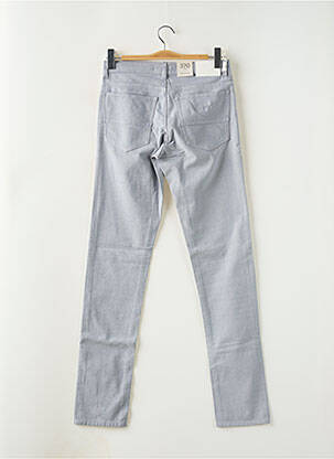 Pantalon slim stretch taille normale bleu TRUSSARDI JEANS homme